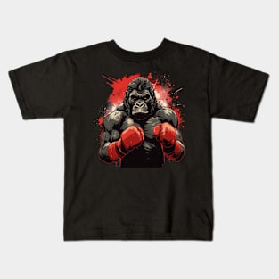 boxer gorilla Kids T-Shirt